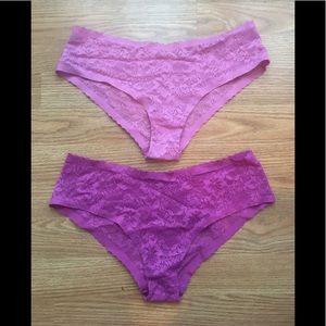 Victoria Secret || 2 Pairs of Lace Underwear